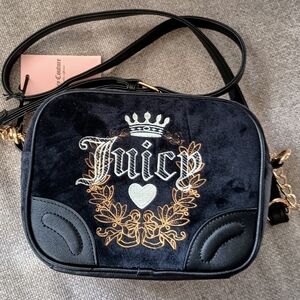 Juicy Couture Black and Gold Women's Bag NWT